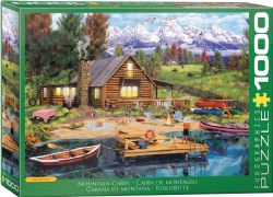 EUROGRAPHICS CASSE-TÊTE 1000 PIÈCES - CABIN DE MONTAGNE #6000-5726